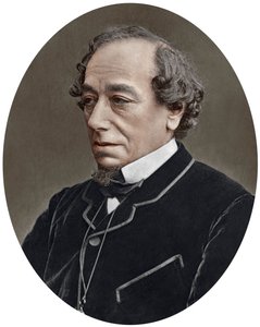 Benjamin Disraeli, Earl of Beaconsfield, britischer konservativer Premierminister, 1881 von Lock and Whitfield