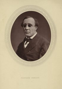 Porträt von Professor Henry Fawcett