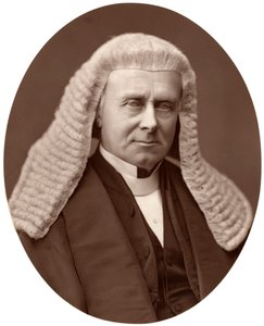 Right Hon Henry Bouverie Brand, MP, Sprecher des Unterhauses, 1876 von Lock and Whitfield