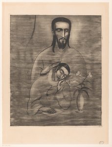 Pierrot und Christus