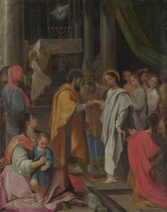 Die Hochzeit von Maria und Joseph, um 1590