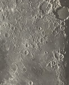 Mondfotografie Albategnius - Triesnecker - Manilius von Loewy et Puiseux