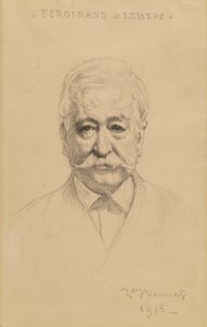 Ferdinand De Lesseps von Léon Bonnat