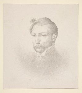 Porträt von Gericault von Léon Cogniet