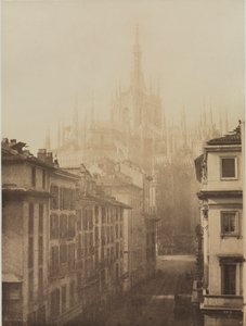 Kathedrale vom Corso Francesco, Mailand, 1857 von Léon Gérard
