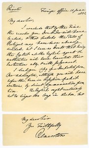 Brief von Henry John Temple an RB Hoppner, 18. Juni 1832
