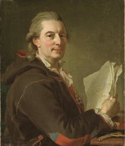 Porträt von Fredrik Henrik af Chapman von Lorens the Younger Pasch
