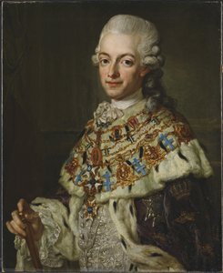 Porträt von König Gustav III. von Schweden