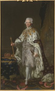 Porträt von König Gustav III. von Schweden