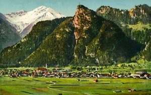 Oberammergau, Bayern, Deutschland