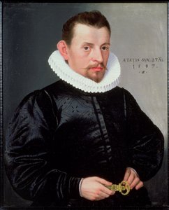 Porträt eines jungen Mannes mit Halskrause, 1587