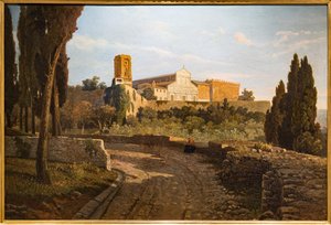 Blick auf die Kirche St. Miniato al Monte