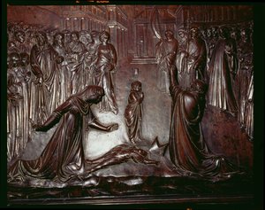 Der Schrein des Hl. Zenobius (Detail) von Lorenzo Ghiberti