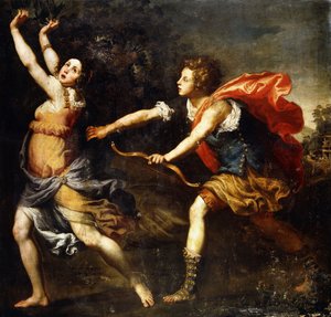Apollo und Daphne von Lorenzo Lippi