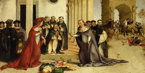 St. Dominikus erweckt Napoleone Orsini zum Leben