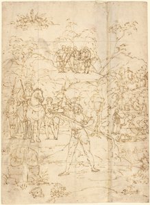 Das Martyrium des heiligen Alexander von Bergamo von Lorenzo Lotto