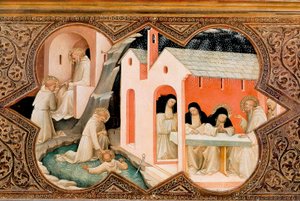 Altarbild der Krönung der Jungfrau von Lorenzo Monaco