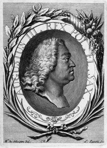 Porträt von August III. von Polen