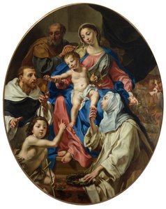 Unsere Liebe Frau vom Rosenkranz und Heilige von Lorenzo de