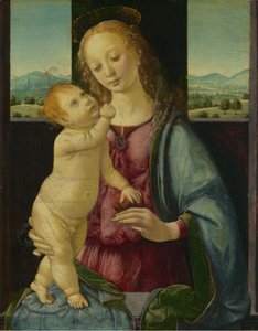 Madonna und Kind mit einem Granatapfel