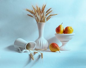 Goldene Ernte Stillleben