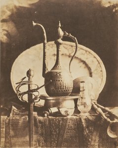 [Stillleben mit Vase und Schwert] von Louis-Rémy Robert