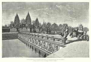 Östlicher Eingang zum Khmer-Tempel von Preah Khan, Angkor, Kambodscha