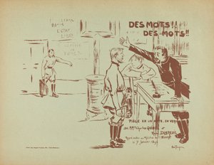Des Mots! Des Mots!, 1896 von Louis Abel Truchet