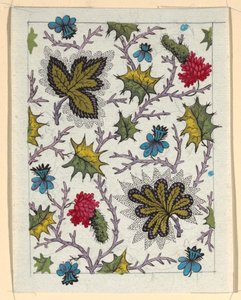 Blumendesign für bedrucktes Textil