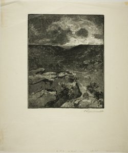 Franchard-Tal von Louis Auguste Lepère