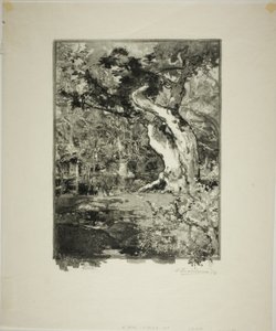 Le Clovis, Plateau de Bellecroix von Louis Auguste Lepère