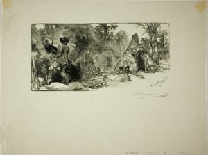 Die Köhler von Louis Auguste Lepère