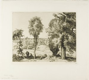 Nach Gentilly von Louis Auguste Lepère