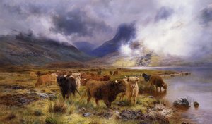 Durch Glencoe auf dem Weg zum Tay, 1899