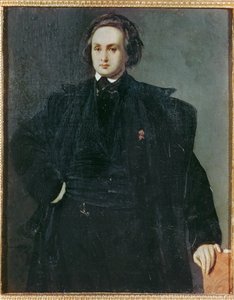 Dichter Victor Hugo als junger Mann von Louis Boulanger