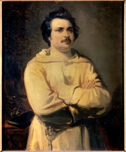 Porträt von Honoré de Balzac (1799-1850)