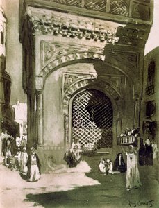 El-Sebil, Kairo, Ägypten, 1928 von Louis Cabanes