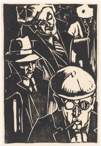 Vorbeigehende von Louis Cardinaals (signed by artist)