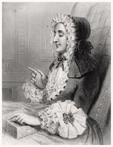 Madame du Deffand, blind von Louis Carrogis Carmontelle