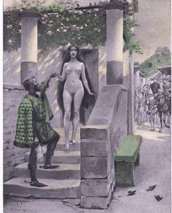 Griselda, Illustration aus Decameron von Boccaccio