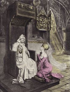 Die Dame und der Mönch, Dritter Tag, Dritte Geschichte von Louis Chalon
