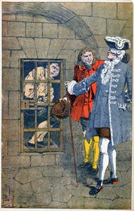 Ein Gefängnis unter der Regentschaft von Louis Charles Bombled