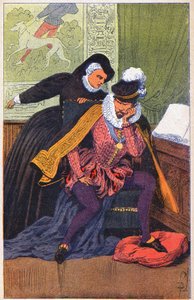 Catherine de Medici und ihr Sohn Karl IX.