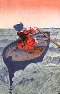 Flucht von Jean Bart von Louis Charles Bombled