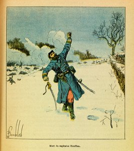 Die östliche Armee: Januar 1871, Hericourt, Tod von Hauptmann Houillon von Louis Charles Bombled