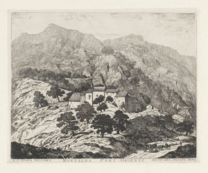 Montalba-le-Château (Frankreich) von Louis Charles Hora Siccama