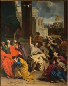 Der Prophet Agabus sagt dem Heiligen Paulus sein Leiden in Jerusalem voraus