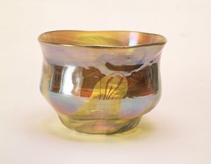 Favrile-Schale, für die Glass Decorating Company, New York, ca. 1894