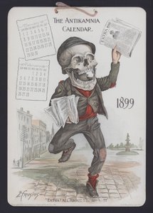 Illustration für Antikamnia Kalender von Louis Crucius or Crusuius