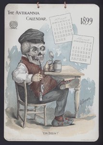 Illustration für Antikamnia Kalender von Louis Crucius or Crusuius